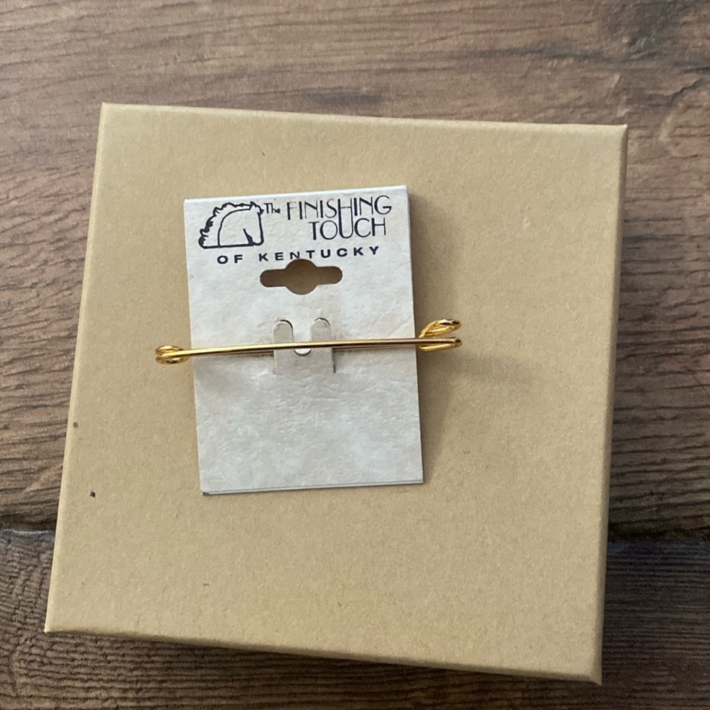 New Plain Gold Stock Pin